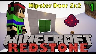 Destroyer Creeper Bomb Gaming Minecraft Redstone - Door Hispter 2X2 Tutorial