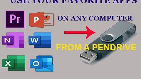 HOW TO USE PORTABLE APPS