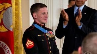Marine awarded Medal of Honor after absorbing grenade blast