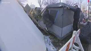 People move from St. Paul homeless encampment to Minneapolis