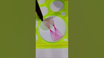 How many circles are there exactly 🤔???#spirograph #asmr #shorts