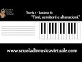 Lezioni musica: Toni, semitoni ed alterazioni