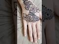 New aesthetic Mehndi design 😍 #mehndi #hennadesign #youtubeshorts #hennatattoodesign