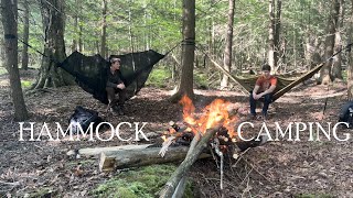 Hammock Camping in the Wilderness