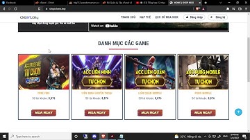 Share source shop bán acc game siêu vip tích hợp api nạp thẻ auto