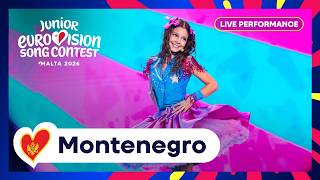 Mija Vujović - Muzika Nas Spaja (LIVE) | Montenegro 🇲🇪 | Junior Eurovision 2026 | #JESC2026