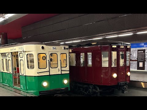 Метро Мадрида Ретро Вагоны | Coches Retro Del Metro De Madrid