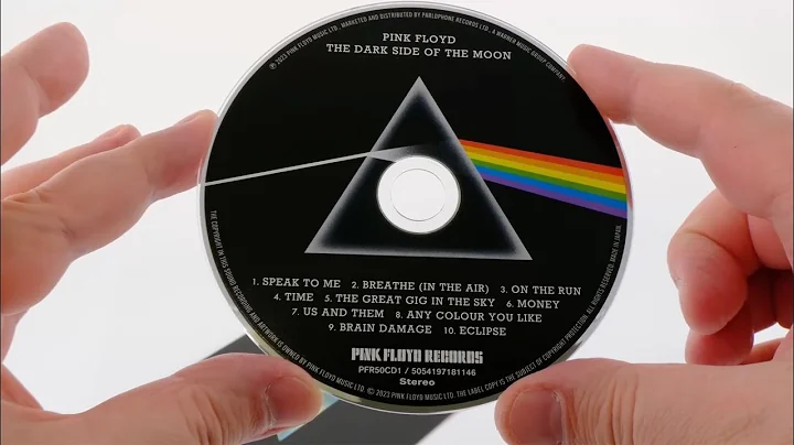 Pink Floyd • The Dark Side of The Moon 50th Anniversary 2023 Remaster • CD • What’s Inside?