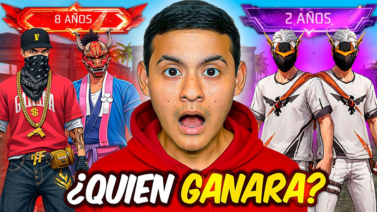 NUEVA ESCUELA vs VIEJA ESCUELA 😰 ¿Quién GANARÁ? Free Fire