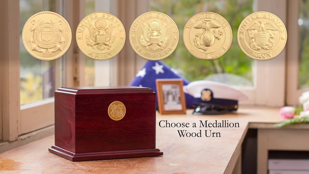 Cremation Urns for Veterans Product Showcase by Stardust Memorials