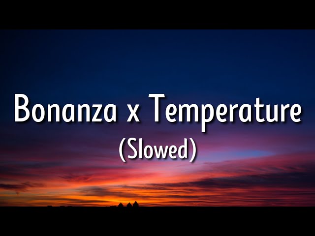 Bananza [belly dancer] x temperature (slowed/Lyrics) — tiktok version class=
