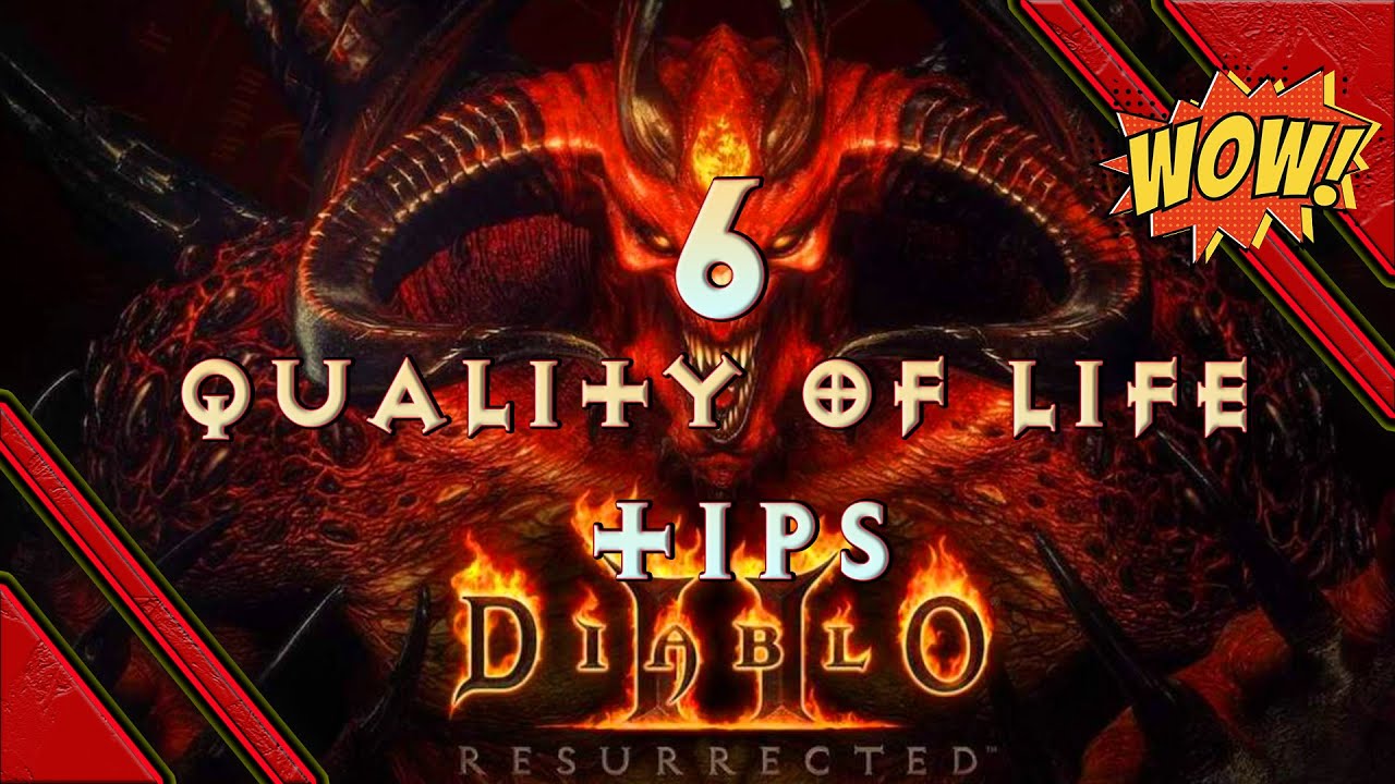 Diablo 2 Resurrected 6 must know tips that improve quality of life - Need to know info to get ahead
