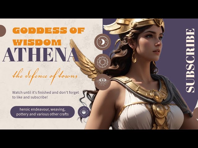 Athena: Introduction to the Warrior Goddess of War, Handicraft & Wisdom  (Greek Mythology Explained) 