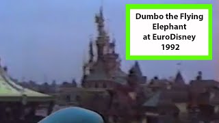 Dumbo The Flying Elephant At Eurodisney 1992