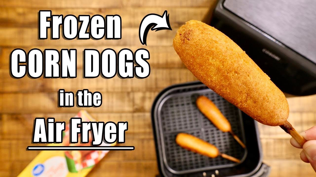 Air Fryer Frozen Corn Dogs