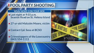 Beaufort man dies after pool party shooting