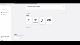 Okta Dashboard: Configure Apps to Open | Okta Support screenshot 4