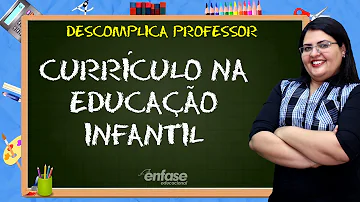 O que deve ter o currículo para Educação Infantil?