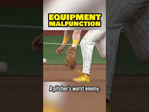 Equipment Malfunction. A pitcher's worst enemy. #mlb