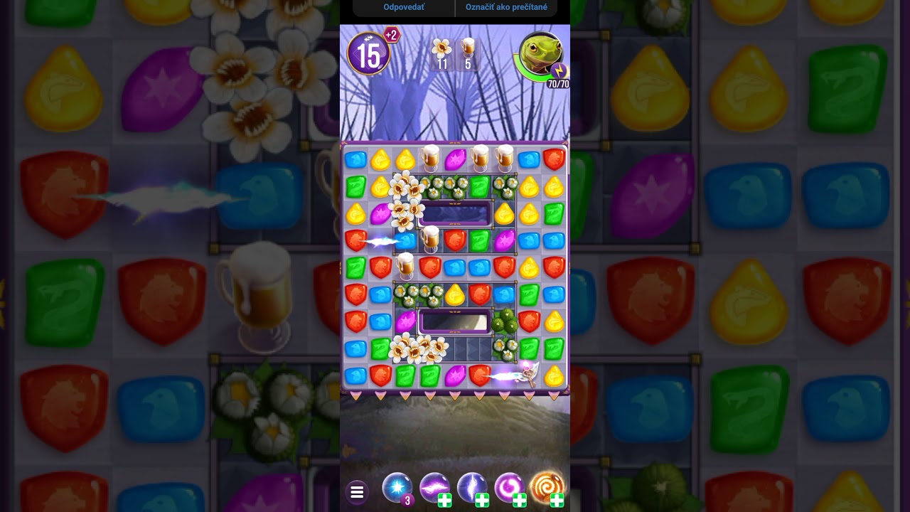 Harry Potter: Puzzles & Spells level 1028 no boosters