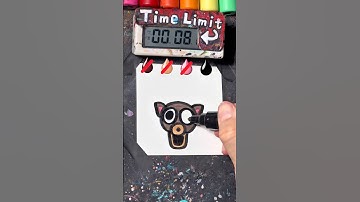 Drawing The Deer in 40Sec(99Nights in the Forest)