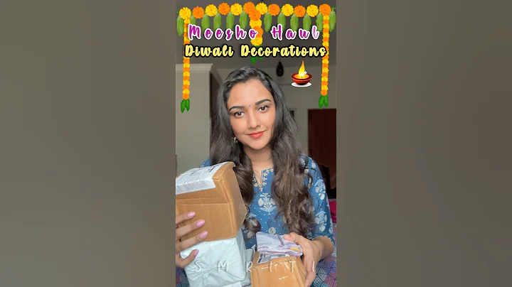 Diwali decor haul #diwali #meeshofinds #meesho #meeshohaul #asmr #trending #ytshorts #viral #home