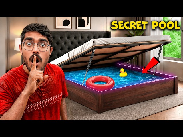 Find The Secret Swimming Pool Challenge | क्या मैं ख़ुफ़िया पूल ढूंढ पाउँगा?