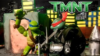 TMNT Leonardo Vs Raphael Stop Motion Animation 2021!! (Brother vs Brother)