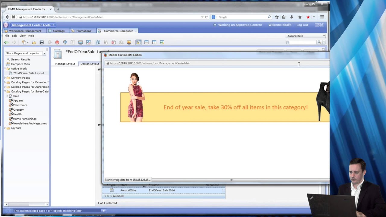 Searchandizing with WebSphere Commerce Part 2 - Promoting a Category ...