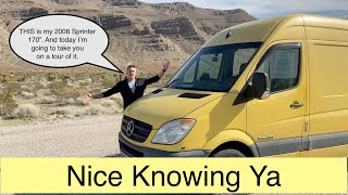 VAN TOUR STEALTH CABIN/Review 2008 Sprinter 170 Ext/STUDIO WITH SHOWER