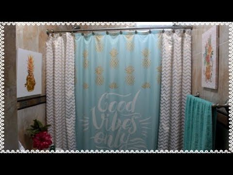 Decoración de baño de Piña - YouTube