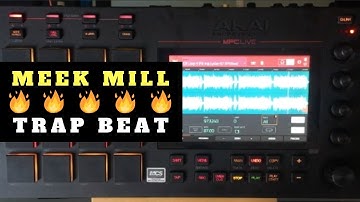 Meek Mill Trap Beat Making In MPC Live | Chopping Block