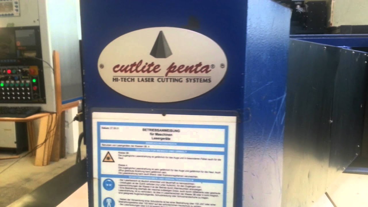 Cutlite Penta PLN 2615 laser cutting system for flat-bed cutting dies - 1000 W