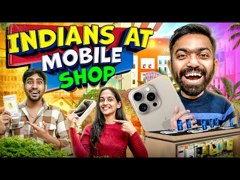 Indians At Mobile Shop