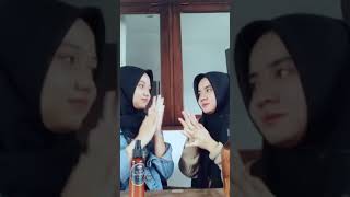 Cheryl Vs Karin Niii   Putih Abu Abu shorts