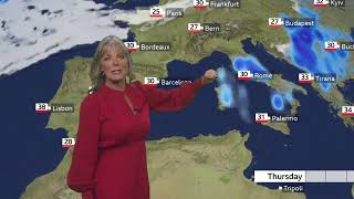 BBC Weather today in Europe -  July 2nd, 2026