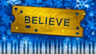 Believe (from The Polar Express) - Piano Tutorial chords