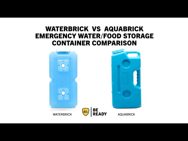 AquaBrick Water and Food Storage Container - Aqua Brick Container