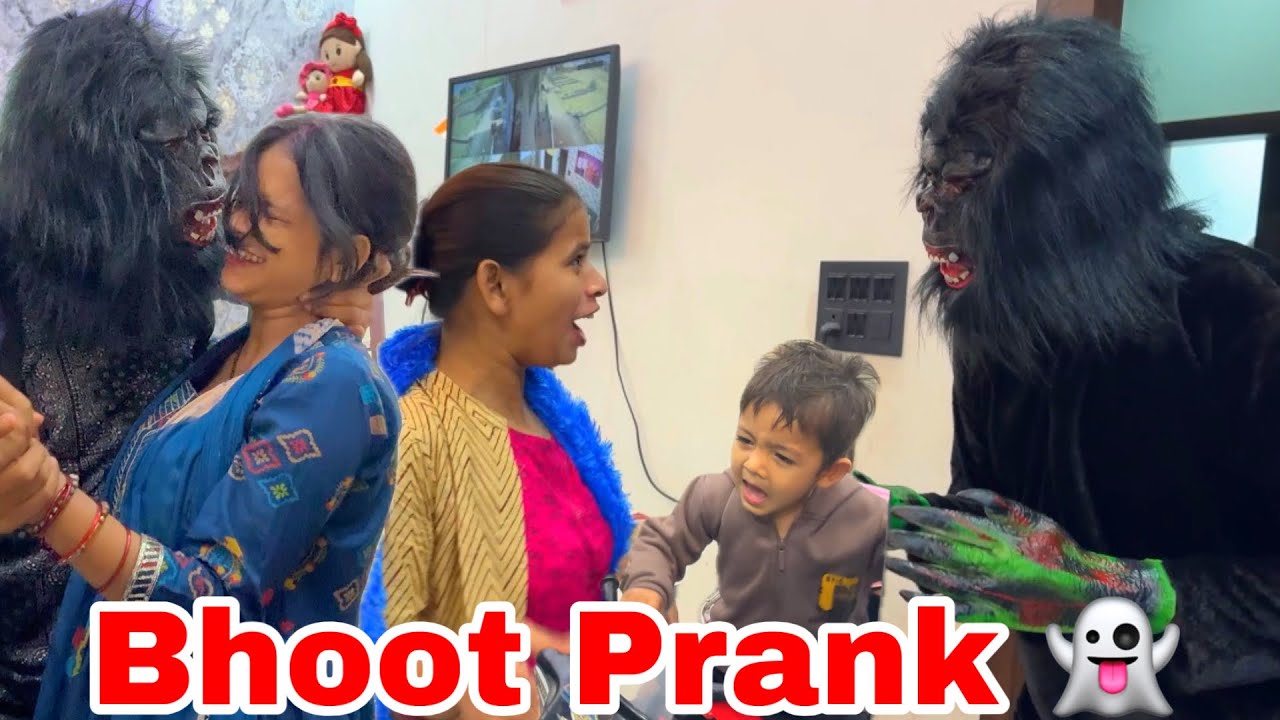 Ghar Mai Aaya Bhoot 👻 | Ankush Saxena | Swati Shrivastav 