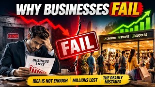 Why 90% of Businesses Fail (7 Mistakes That Kill Companies)