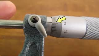 How to read a micrometer.