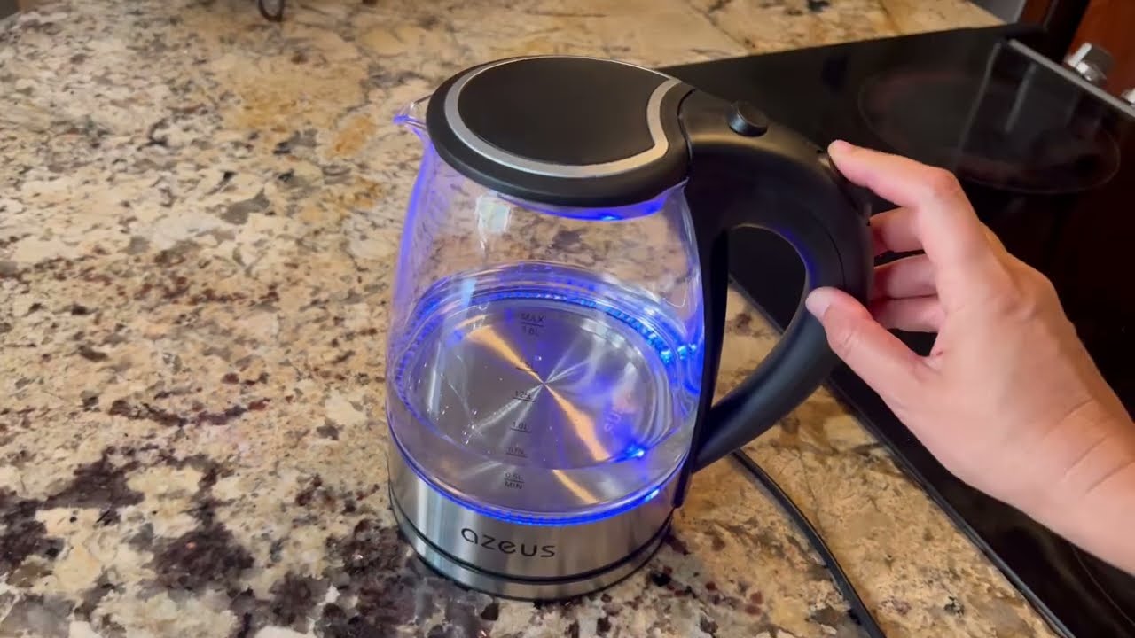 Review of Azeus Electric Glass Tea Kettle
