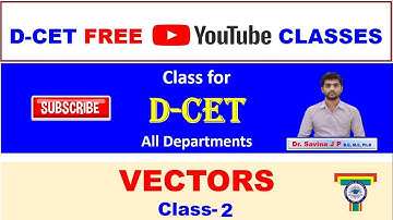 DCET vector class-2 l Previous Year Questions l TTT Academy l Online coaching | Study Materials