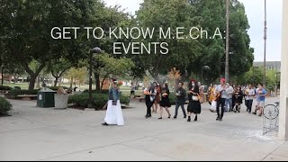 Get to know M.E.Ch.A episode #3 - Events