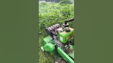 Mini Tiller Machine in Action | Powerful Farming Tool for Easy Soil Preparation part 769