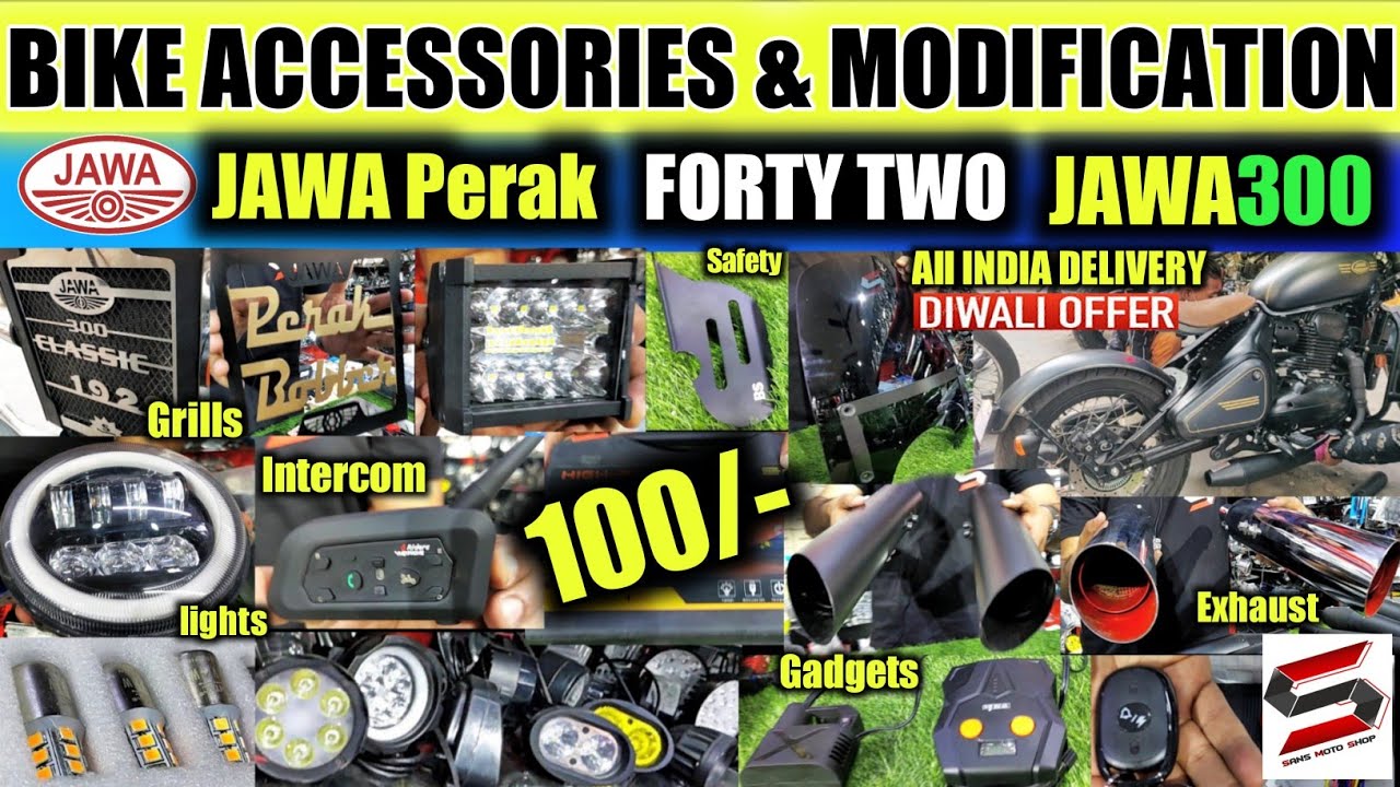 Jawa Bike Accessories and Modification Wholesale/Retail Jawa Perak Jawa Forty Two #Jawa