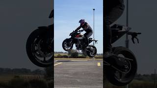 FULL SEND with 2024 KTM 990 DUKE 😳 #motorcycle #stunt #drift