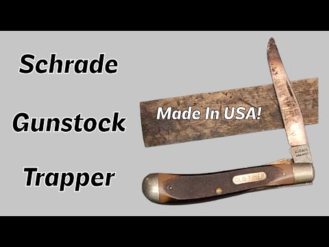 Restoring This Gunstock Trapper Pocket Knife Was So Satisfying!