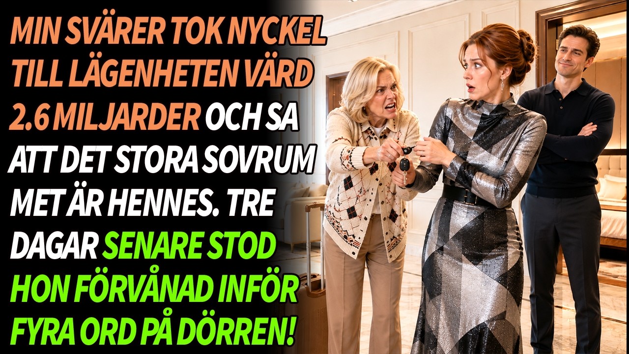 Jag stod i mitt nyköpta hem för 3 miljoner kronor och såg min blivande svärmor rycka nyckelknippan ur min hand. ”Det största sovrummet tar jag”, sa hon och log. Min fästman teg. När jag kom...