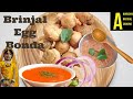 Brinjal Egg Bonda
